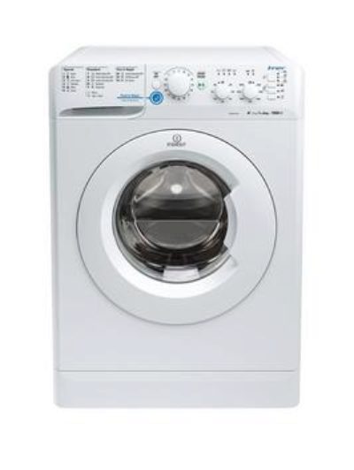 Indesit Innex Xwsc61251Wl 6Kg Load, 1200 Spin Washing Machine - White